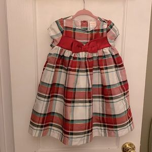 Gymboree Red Plaid Dress 12-18M